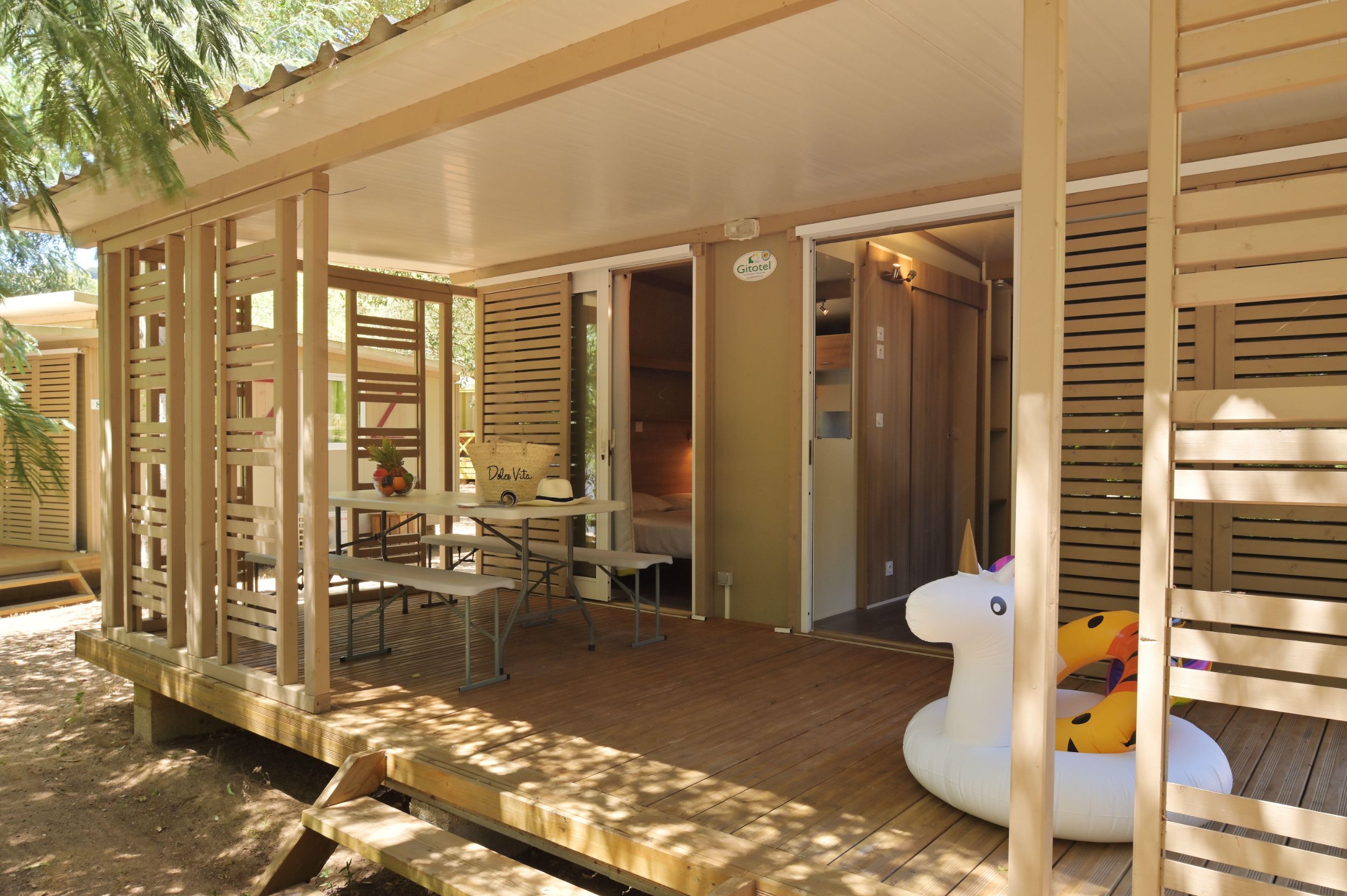 Chalet vega 2 chambres | Camping les ilots d’or
